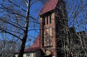 Кирха Гросс Курена в поселке Приморье Калининградской области